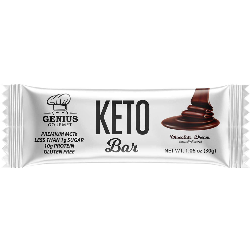 Genius Gourmet Keto Bar - Chocolate Dream